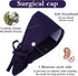 Gsbnjuy 1pcs Adjustable Working Cap with Button Classic Scrub Caps for Women Scrub Caps Women Satin Lined Cotton
