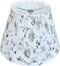 TOOTO STAR Floral Print Small Lampshade, 6x10x7.5inch Pleated lamp shade for table