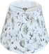 TOOTO STAR Floral Print Small Lampshade, 6x10x7.5inch Pleated lamp shade for table