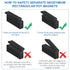 80lbs, -2.36"x0.53"x0.2"in Pack 6 LOVIMAG Neodymium Bar Magnets Strong Cabinet Magnets for Closure, Rectangle Magnet