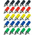 20 PCS Binding Posts Terminal, Female Socket Jack for 4mm Banana Plug Connector, Electronic Test Equipment (5 Color)