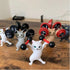 Cute Gifts Desk Decor - Funny Office Decor, Cute Pen Holder, Kawaii Dancing Cat (5 Cats Set)
