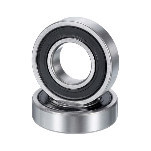 uxcell 4 Pcs 16002-2RS Deep Groove Ball Bearing, 15mm x 32mm x 8mm High Carbon Chrome Steel Z3