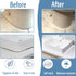 Caulk Tape Self Adhesive, 2 Rolls Waterproof Toilet Sealer, Traditional Caulking Replacement for Bathroom (2)