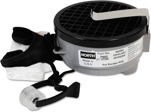 Honeywell 7902 North Silicone 7900 Series Mouthbit Acid Gas Air Purifying Respirator