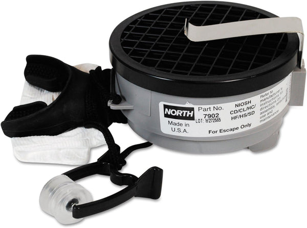 Honeywell 7902 North Silicone 7900 Series Mouthbit Acid Gas Air Purifying Respirator