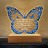 SANDJEST Memorial Butterfly Night Light - Sympathy Gifts for Loss of Loved