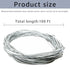 LaWana 100 22 2-Pin Feet AWG Garage Door Opener Wire, Universal Garage Door Wire for Sensors, Control Station