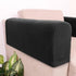 SUPVOX 2pcs Leather Sofa Armrest Slipcover, Elastic Covers for Furniture Armrest Protectors (Green)