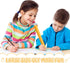 Leinuosen Giant Yellow Wooden Pencils, 14 Inch, 3 Pcs - Fun Novelty Props for Kids, School, Office, Christmas Party Favors by Leinuosen