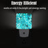 FSHVQKD Turquoise Blue Night Light,Plug Into Wall Decor for Stairway,Hallway,Kitchen,Dusk to Dawn Sensor Nightlights