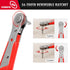 STREBITO Right Angle Screwdriver Low Profile 26 Piece Ratchet Set, Mini 1/4 Bit Tool for Tight Spaces