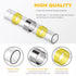 250PCS Solder Seal Wire Connectors, Waterproof Self Heat Shrink Electrical Butt Terminals for Automotive, Marine