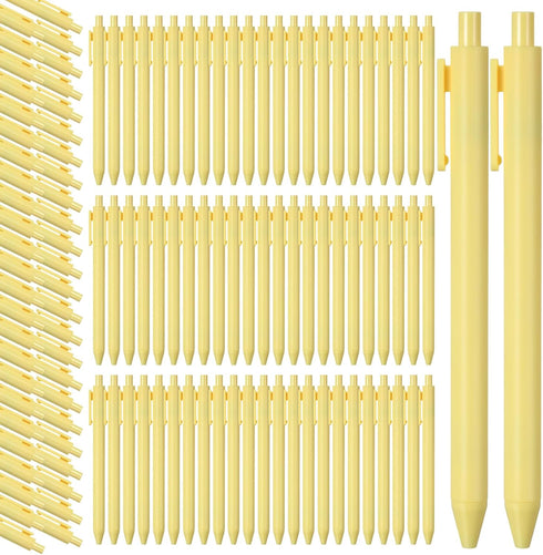 Fulmoon 50 Pcs Cute Ballpoint Pens Bulk, Comfortable Writing Pens in Medium Point 1.0 mm for Teacher Student Supplies