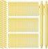 Fulmoon 50 Pcs Cute Ballpoint Pens Bulk, Comfortable Writing Pens in Medium Point 1.0 mm for Teacher Student Supplies