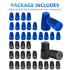40PCS Waterproof Outdoor Wire Electrical Connectors, Sealant Twist Nuts Caps for Wet Location Installation
