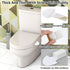 YBEATY 4 Pcs Toilet Seat Lift Handle Toilet Lid Lifter Sticky Seat Handle Lifter Multi-Function Avoid Touching Lift