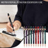 Inspirational Pens Thank You Gifts, Black Ink Motivational Quote Screen Touch Pens for Employee Appreciation, 30 Pcs