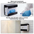 AceOrbit 2 Pack 4.7x3.3x4.8 Black Acrylic Lab Wipe Holder, Glove Dispenser Holder in Wall Mounted Wipe Dispenser