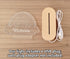 ENGRAVIFY Custom Night Light Cute Personalized Baby Gifts Cloud Butterfly Rainbow Moon & Stars Customized Name Gifts