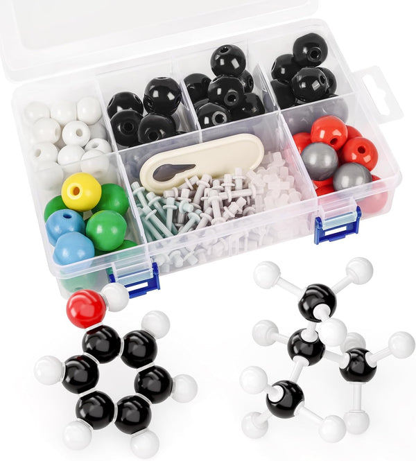 Molecular Model Kit, 124 Pcs Organic Molecular Chemistry Set, Atom Element Model