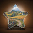 Countryside ALAZA Scene Blossom Star Shaped LED Night Light Dusk to Dawn Sensor Plug in Night Home Decor Desk Lamp