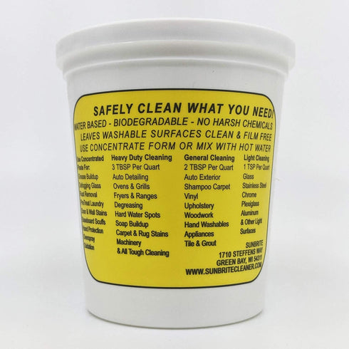 SunBrite Cleaner SunBrite Professional Strength Cleaner | NonToxic | Concentrated | All Purpose | Pint Unit | Green