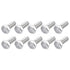 Hex Bolts (M6-1x16mm) 50Pcs, 304 Stainless Steel Coarse Fully Threaded Hex Head Screw Bolts for Furniture Repair