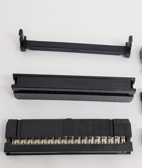 PC Accessories - Connectors Pro 25-Pack 2X17 34 Pins 2.54mm IDC Socket for Standard Flat Ribbon Cable