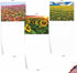 The Best Card Company - 20 Landscape Nature Note Cards Blank (4 x 5.12 Inch) (10 Designs, 2 Each) - Super Blooms AM7175OCB-B2x10 by The Best Card Company