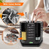 Coin Counter Coin Sorter, Creative 2 in-1 Desk Organizer, 360° Rotatable Coin Sorter & Pen Holder