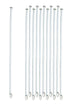EISCO 10PK Glass Stirring Rods, 7.9" - Spade & Button Ends, 6mm Diameter for Laboratory or Home Use