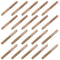 uxcell M6 Hanger Bolts Length 2-3/8"(60mm) Double Headed Bolts Self-Tapping Screw for Furniture Legs 20pcs
