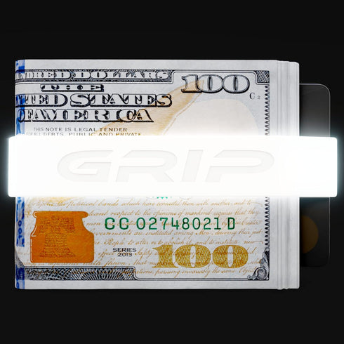 Glow-in-the-Dark Grip Money Band - Slim Silicone Wallet