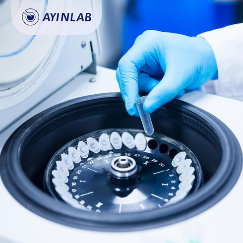 Microcentrifuge Tubes 2ml, AyinLab 500pcs Polypropylene Plastic Tubes with Leak-Proof Snap Caps