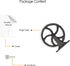 6.75 Inch Rustic State Halat Cast Iron Vintage Industrial Wheel Farmhouse Wall Mount Pulley Diameter for Custom Make