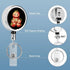 Generic Matryoshka Russian Strawberry Nesting Doll Retractable Badge Holder Metal ID Name Holder Key Ring with Belt