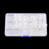 Assortment Kit with M2 M2.5 M3 M4 M5 M6 Nylon Screws Nuts Washers, Screw Storage Box (420PCS)