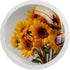 CDGIRUOWUNV 12PCS 35MM Yellow Sunflower Bouquets (2) Drawer Knobs Round Glass Pulls Cabinet