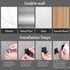 YIGII Heavy Duty Adhesive Hooks, Wall Hooks for Hanging Towels, Coats, Hats, Bags in Bathroom & Bedroom, 4 Packs