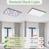 Cosozazon 4 Pack 4 2 10 Farm Plant Leaf Fluorescent Light Cover for Ceiling x Ft Lavender Purple Branch Leaves Linen