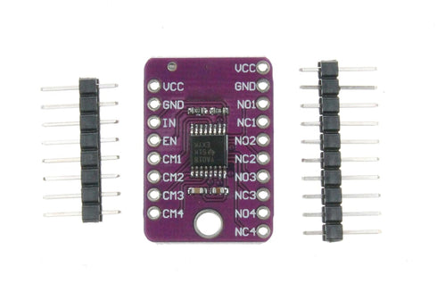 NOYITO TS3A5018 10Ohm Quad Channel SPDT Analog Switch Module