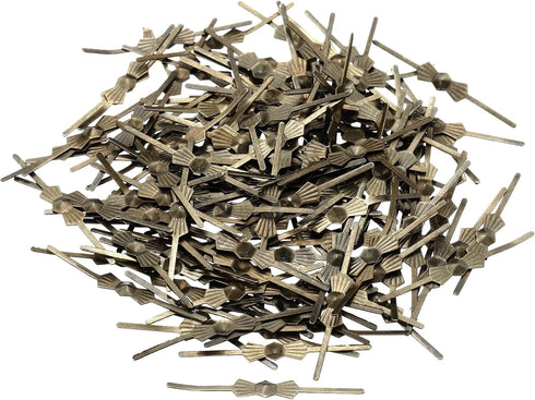 PATIKIL Chandelier Connector Clip, 200 Pack 33mm/1.3" Length Chandelier Bowtie Pin Replacement