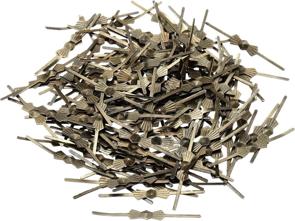 PATIKIL Chandelier Connector Clip, 200 Pack 33mm/1.3" Length Chandelier Bowtie Pin Replacement