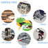 Anti Slip Tape, High Traction Strong Grip Abrasive, Indoor & Outdoor (2" Width x 190" Long, Hazard - Black and Yellow)
