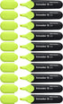 Schneider Job Highlighter, Chisel Tip, Black Barrel, Yellow Ink, Box of 10 (1505)