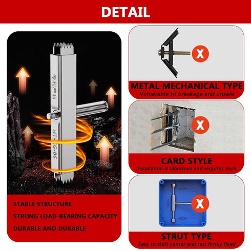 Eagles Cassette Repair Device, 4pcs Universal Cassette Repairer Tool for Electrical Box Junction Box Repair (Patented)