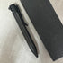 Bolt Action Carbon Fibre Ballpoint Pen with Pocket Clip, Classic Black for Travel, School, Work, and Birthday Gifts