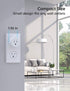 Govee Smart Plug, Mini WiFi Outlet with Timer Function & Group Controller, Alexa & Google Assistant Compatible, 1 Pack