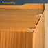 POWERTEC QP1106-P2V 1/4 Inch 200 Closet Shelf Pegs pcs, Spoon Shaped Shelf Pins Support Pegs for Shelves, Kitchen